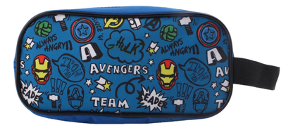 Tripack Mochila Escolar Con Ruedas Avengers (Mochila - lonchera - estuche)