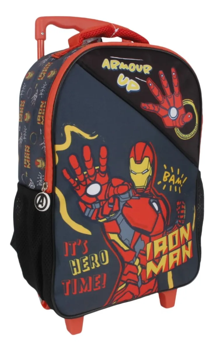 Mochila Escolar con Ruedas Ironman 15 Lts