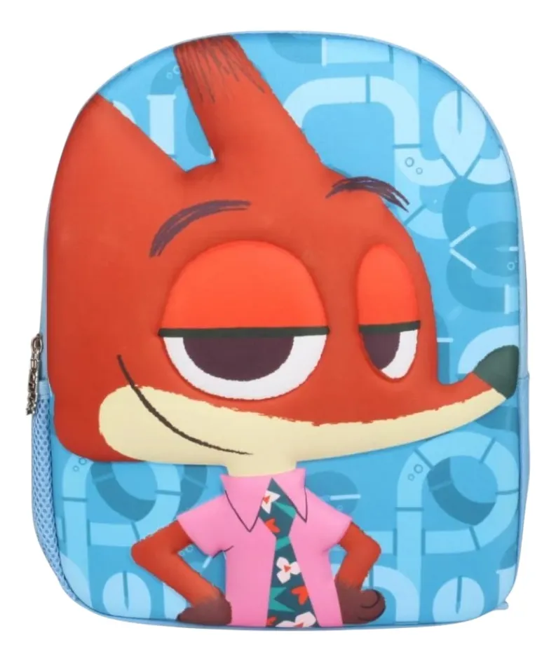 Mochila Escolar Zootopia 3D (Varios modelos)