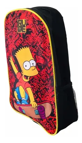 Mochila Escolar Rhein Bart Simpson Niño 9L