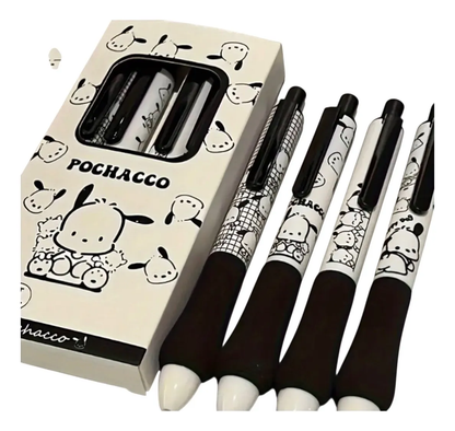 Set de 4 Lápices Tinta Gel Sanrio Pochacco