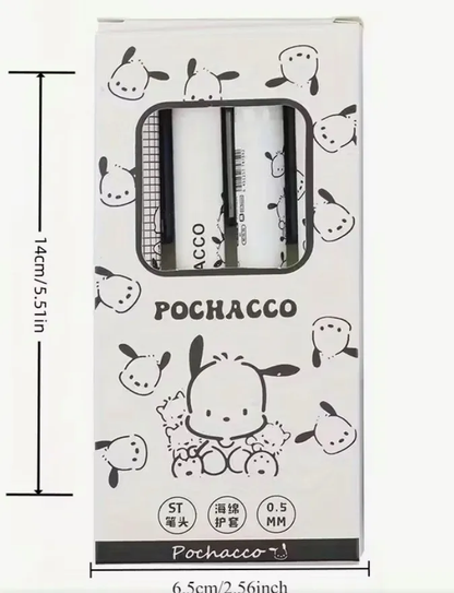 Set de 4 Lápices Tinta Gel Sanrio Pochacco