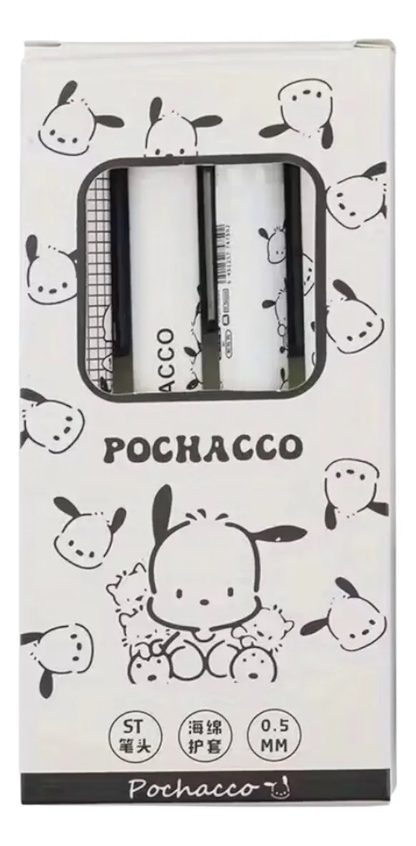 Set de 4 Lápices Tinta Gel Sanrio Pochacco