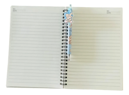 Libreta Mikko Kawaii con Lápiz (Varios diseños)