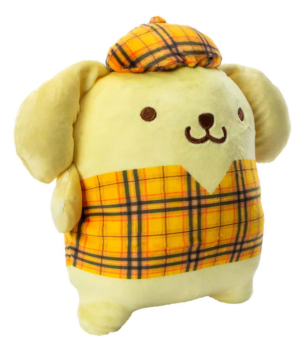 Peluche Amigos Sanrio cuadrillé 20 cm