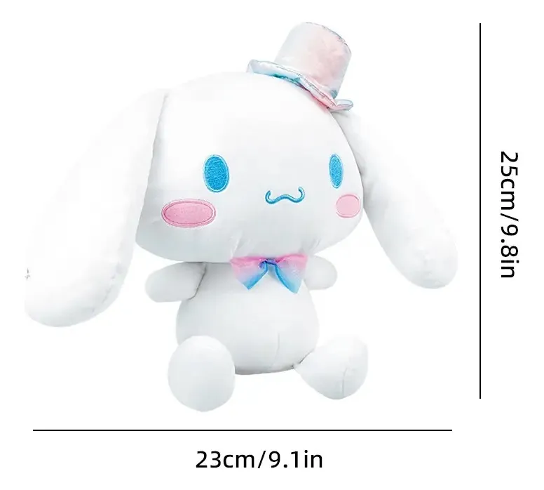 Peluche Cinnamoroll Blanco 25 cm Sanrio Original