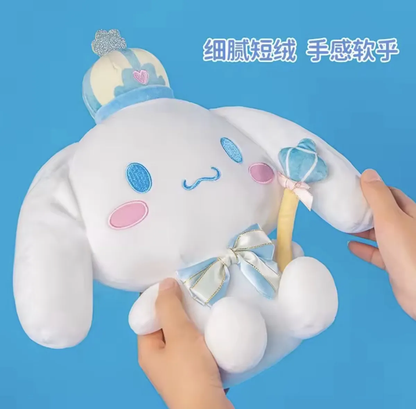 Peluche Cinnamoroll con Corona 30 cm
