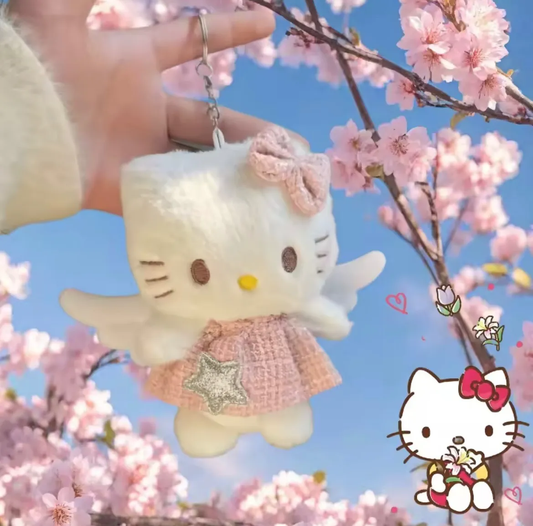 Peluche Llavero Sanrio Hello Kitty Ángel
