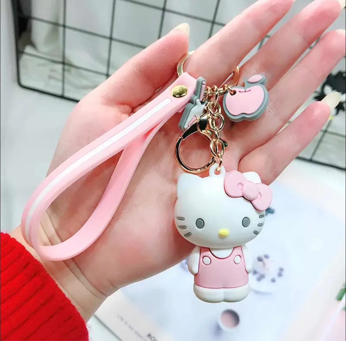 Pack Llavero Hello Kitty Y Sus Amigos 6 Unidades