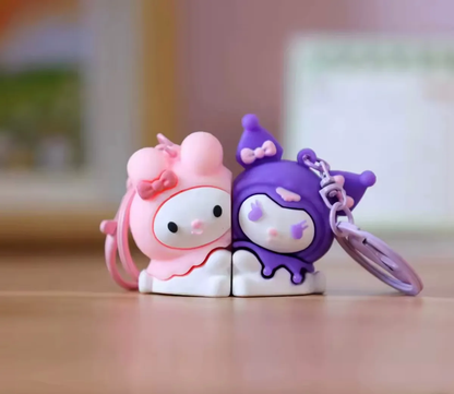 Llavero Duo Magnético Personajes Sanrio (Varios diseños)