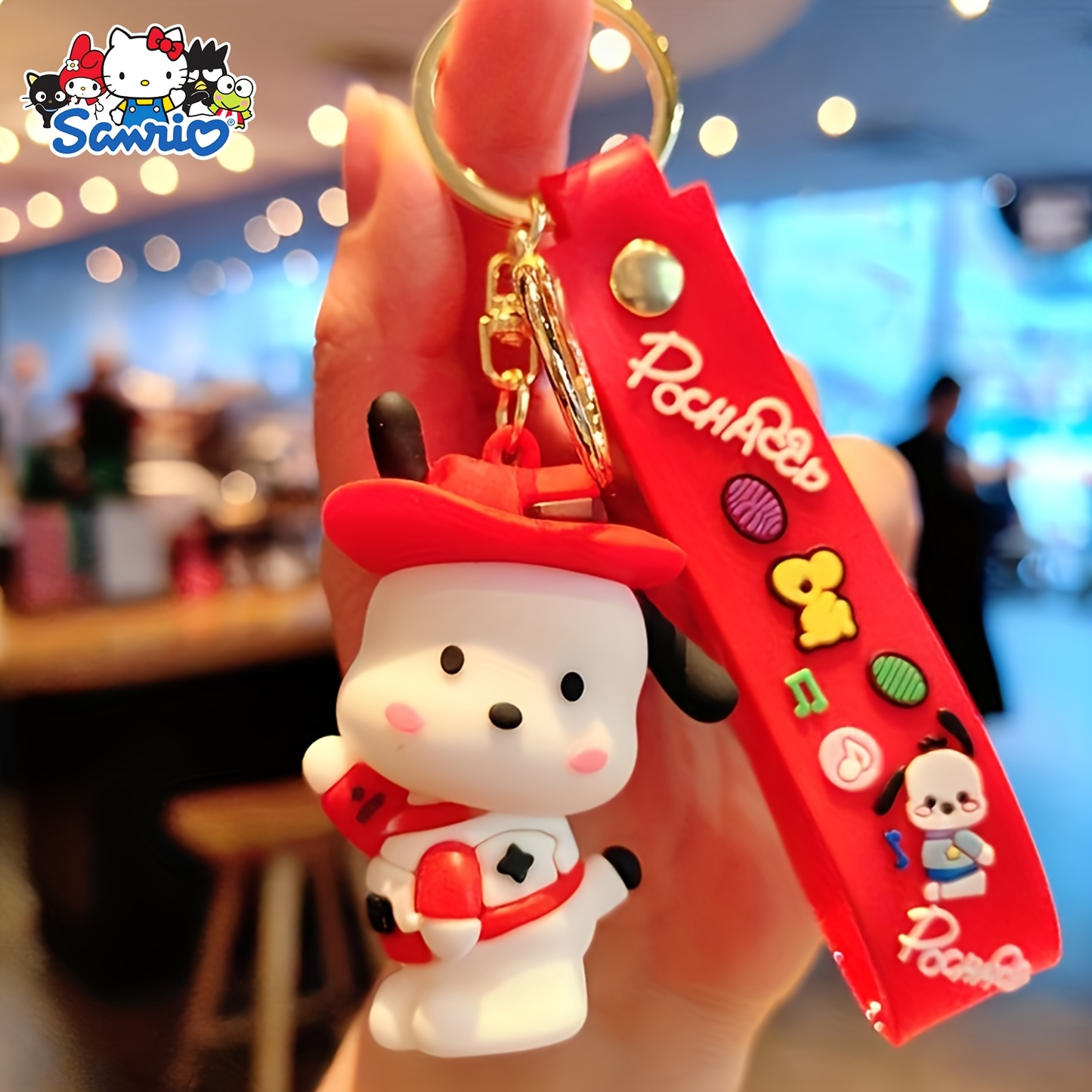 Llavero Sanrio Pochacco Colgante (Varios modelos)