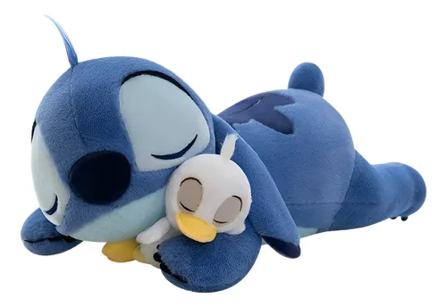 Peluche Stitch con su Amigo Patito 50 cm