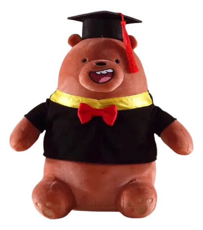 Peluche We Bare Bears Graduación 25 Cm (Varios modelos)