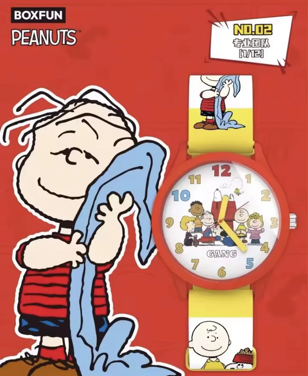 Reloj Blind Box Snoopy (Varios modelos)