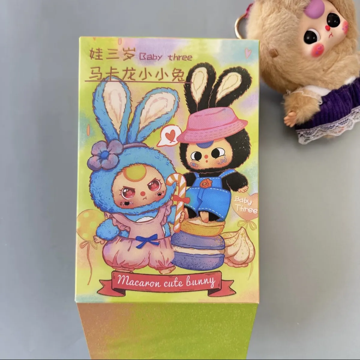 Blind Box Baby Three Macaron Cute Bunny