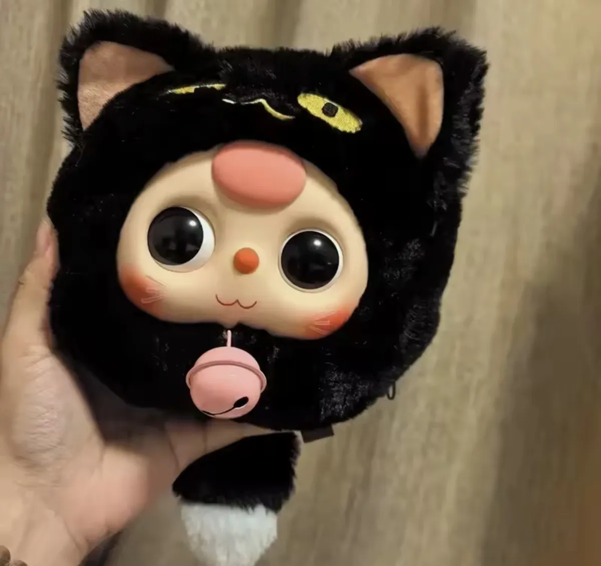 Blind Box Baby Three Fortune Cat Zipper Bag