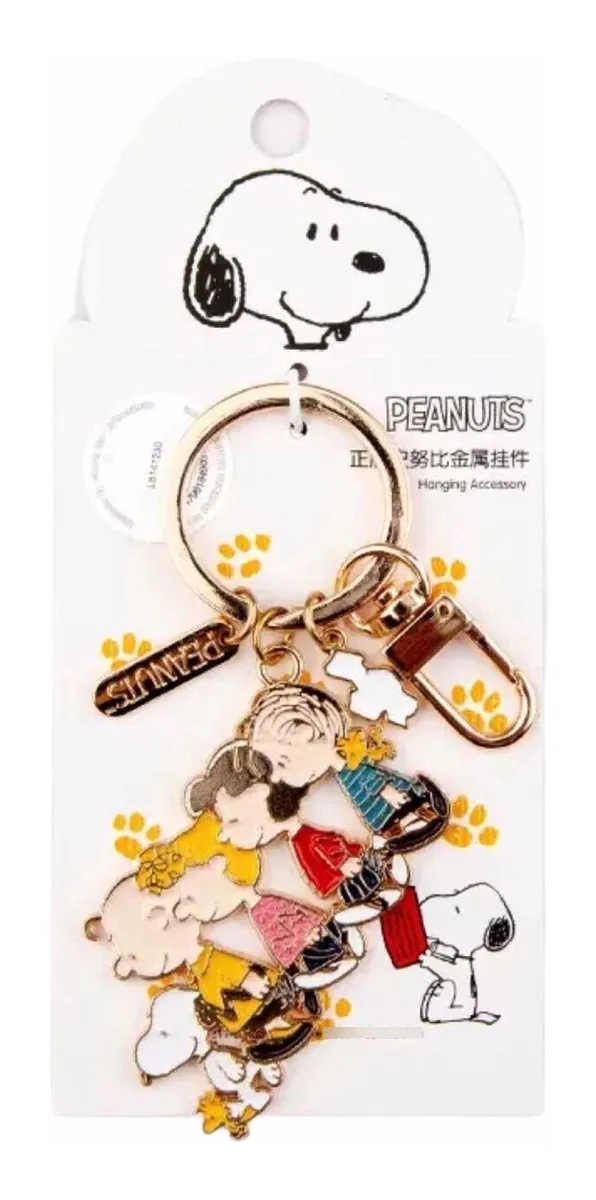 Llavero Peanuts Snoopy Metálico