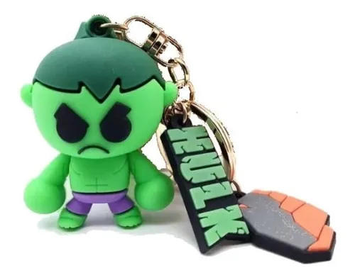 Llavero de Silicona Hulk