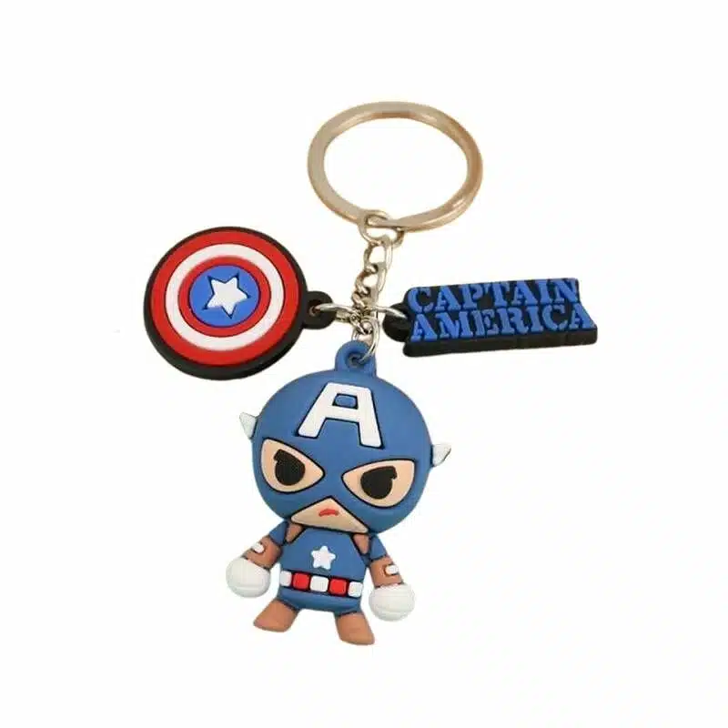 Llavero Capitán America para Colgar en tu Mochila
