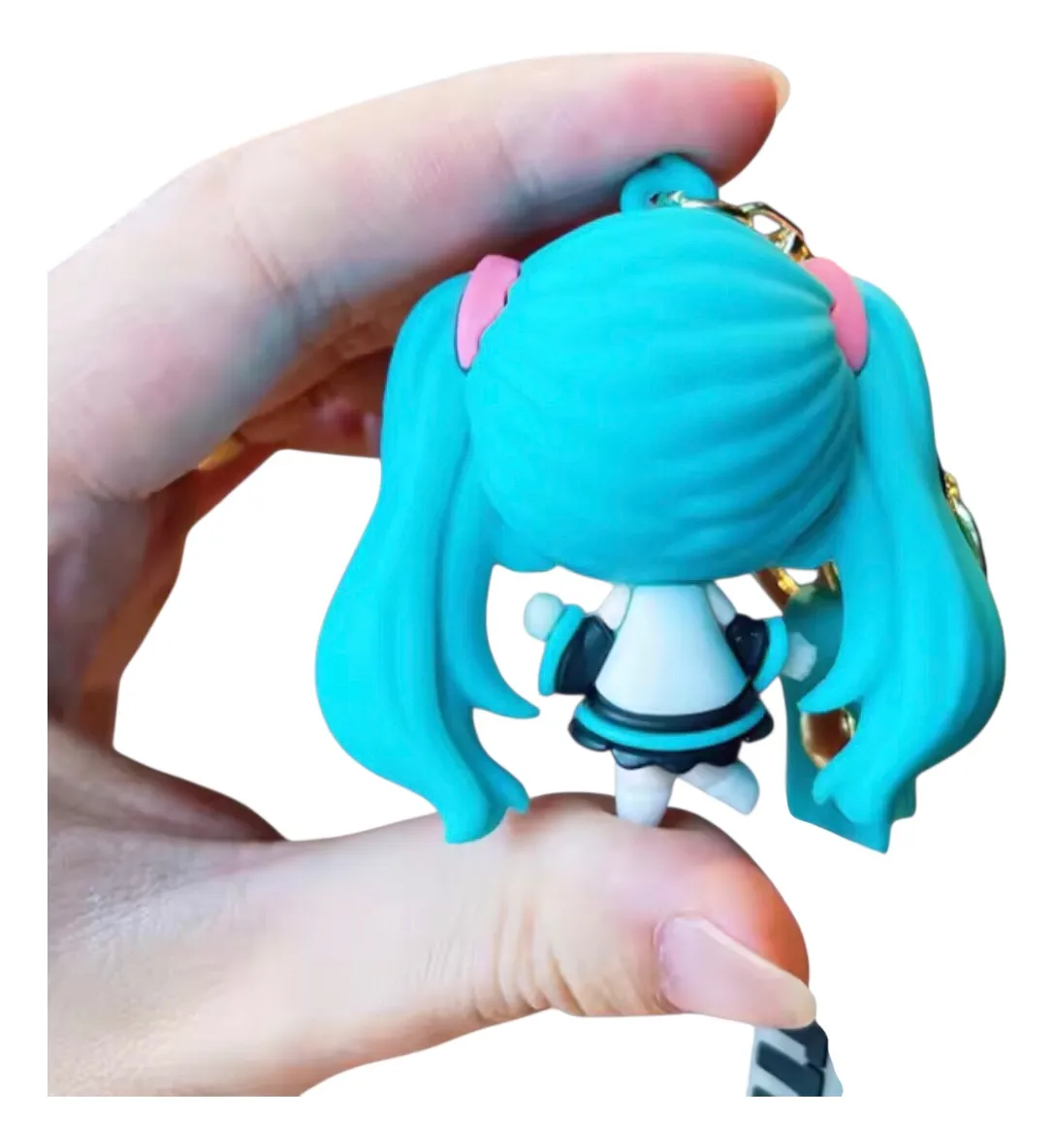 Llavero de Goma Kawaii Hatsune Miku (Varios diseños)