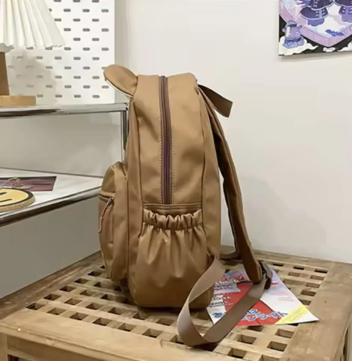 Mochila Escolar Rilakkuma Mediana
