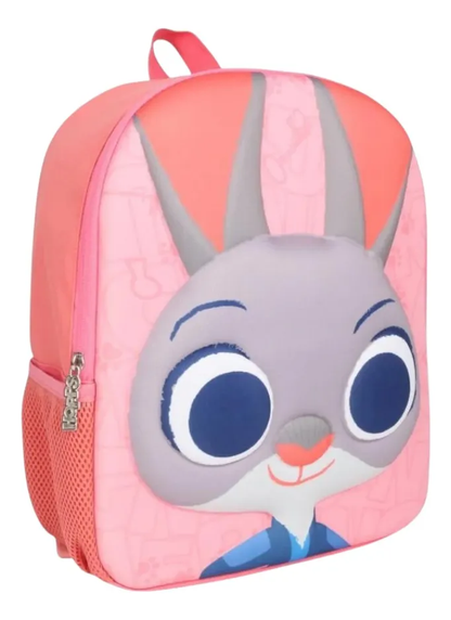 Mochila Escolar Zootopia 3D (Varios modelos)