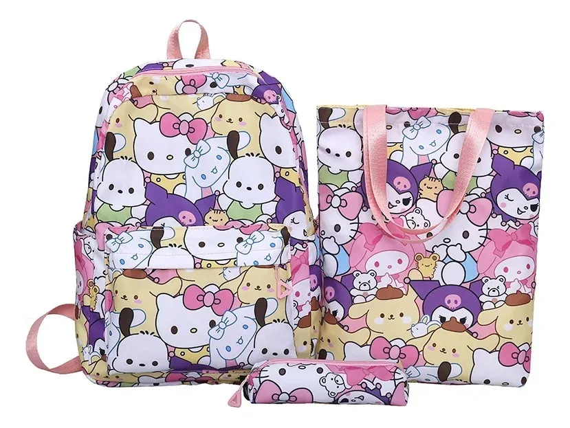 Set Mochila Lonchera Sanrio