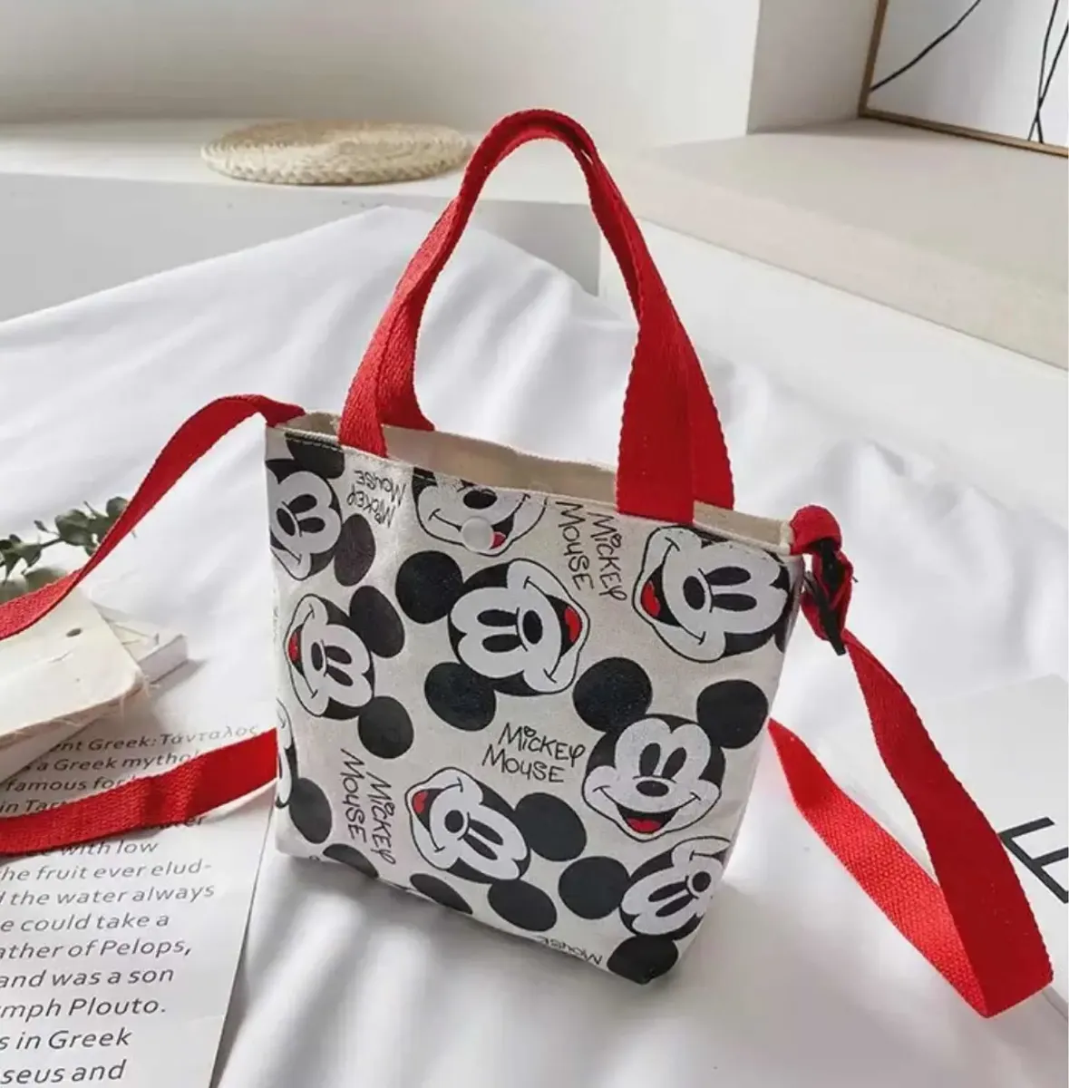 Bolso de Tela Mickey Mouse & sus Amigos
