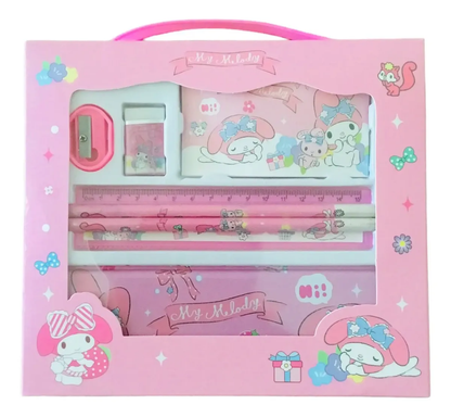 Set Escolar Sanrio 7 Piezas