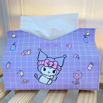 Porta Pañuelos Desechables Personajes Sanrio