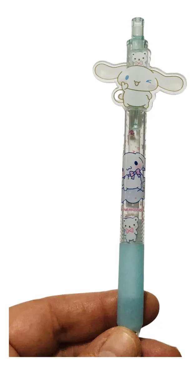 Lápiz Pasta Negro Cinnamoroll (Varios diseños)