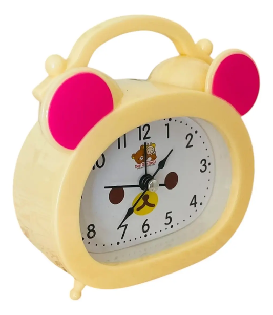 Reloj Despertador Rilakkuma Con Luz Para Velador