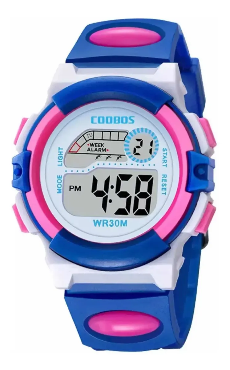 Reloj Deportivo para Niños Diseño Camuflaje