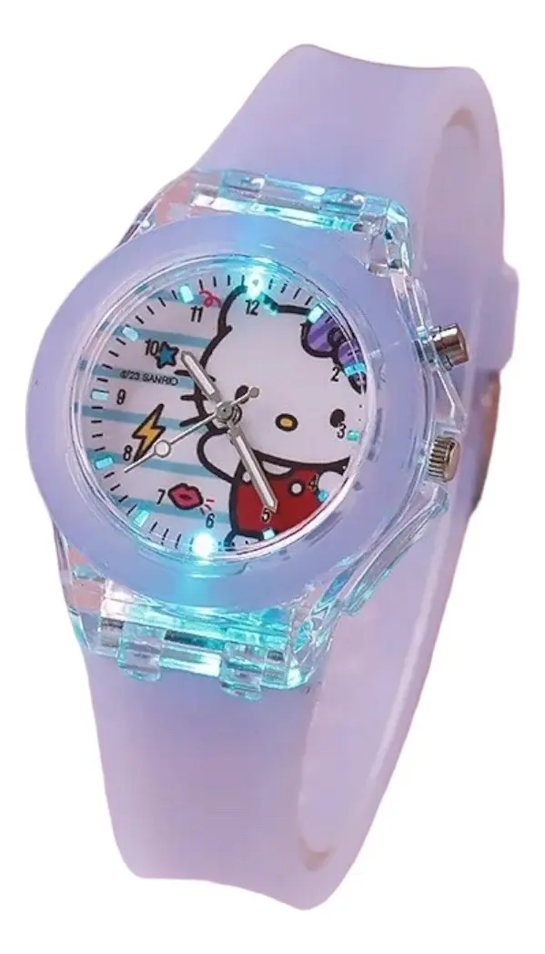 Reloj Personajes Sanrio con Luces LED