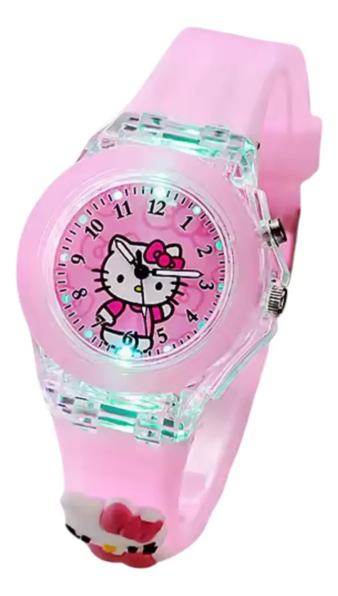 Reloj Personajes Sanrio con Luces LED