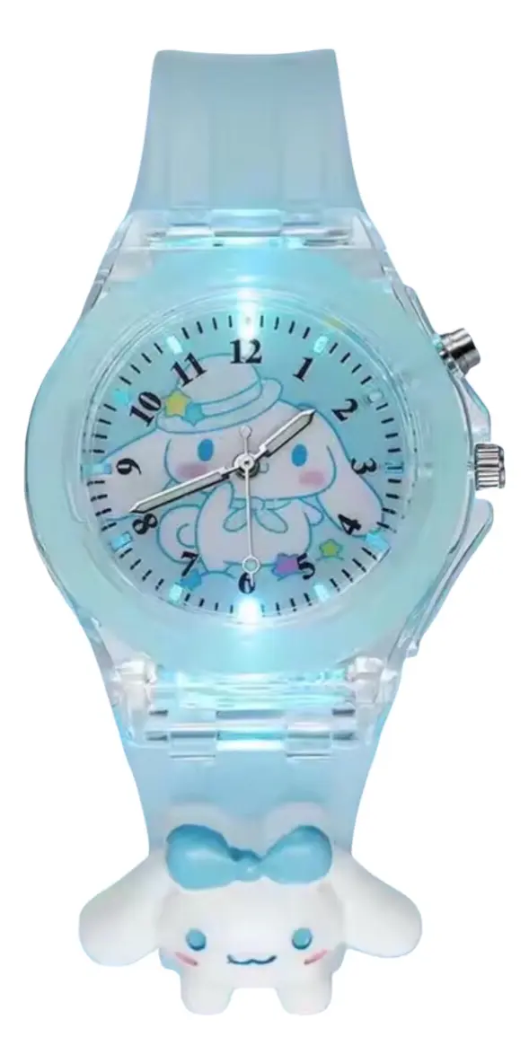 Reloj Personajes Sanrio con Luces LED
