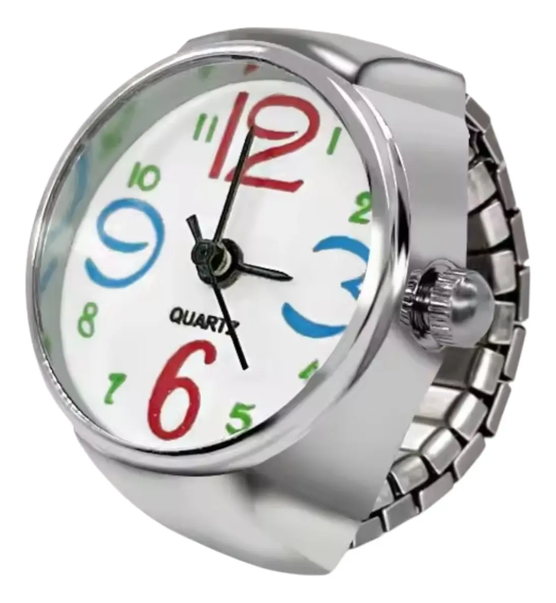 Reloj Anillo de Acero