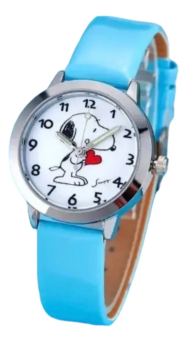 Reloj Importado Snoopy Para Niños
