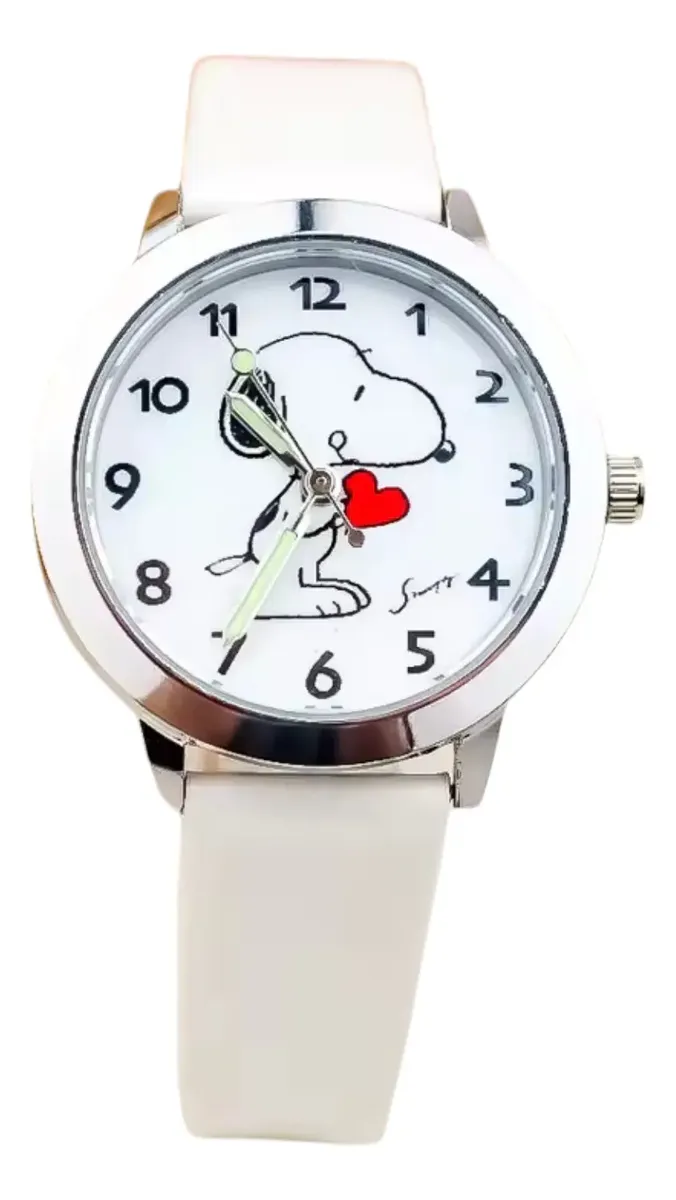 Reloj Importado Snoopy Para Niños