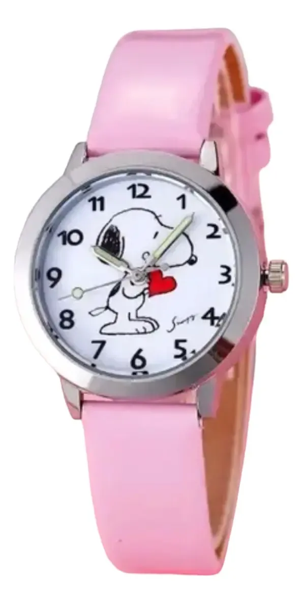 Reloj Importado Snoopy Para Niños