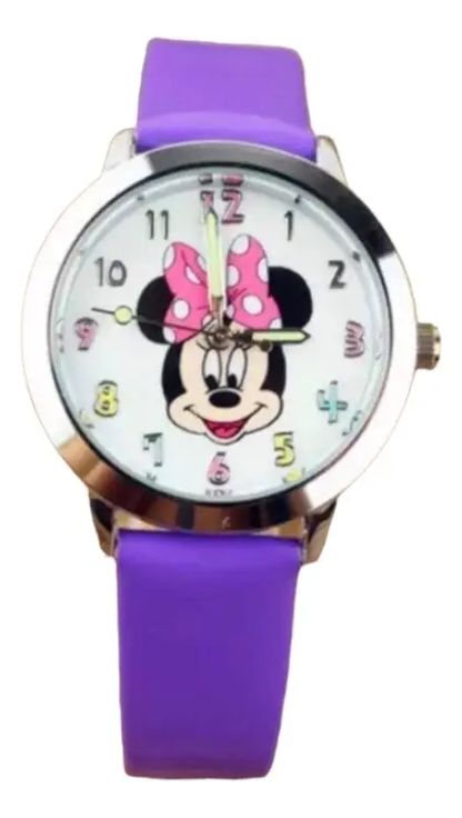 Reloj Minnie Mouse para Niñitas