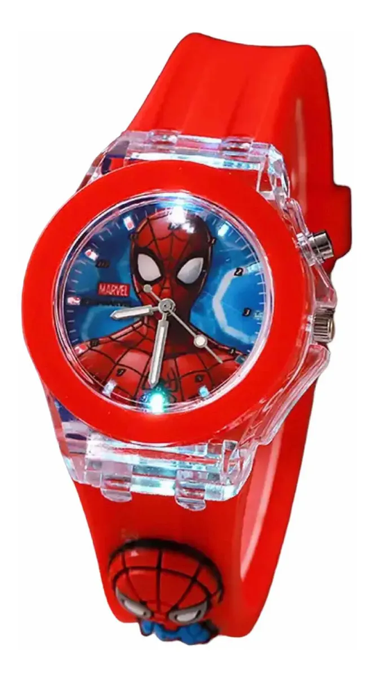 Reloj Avengers con Luces para Niños