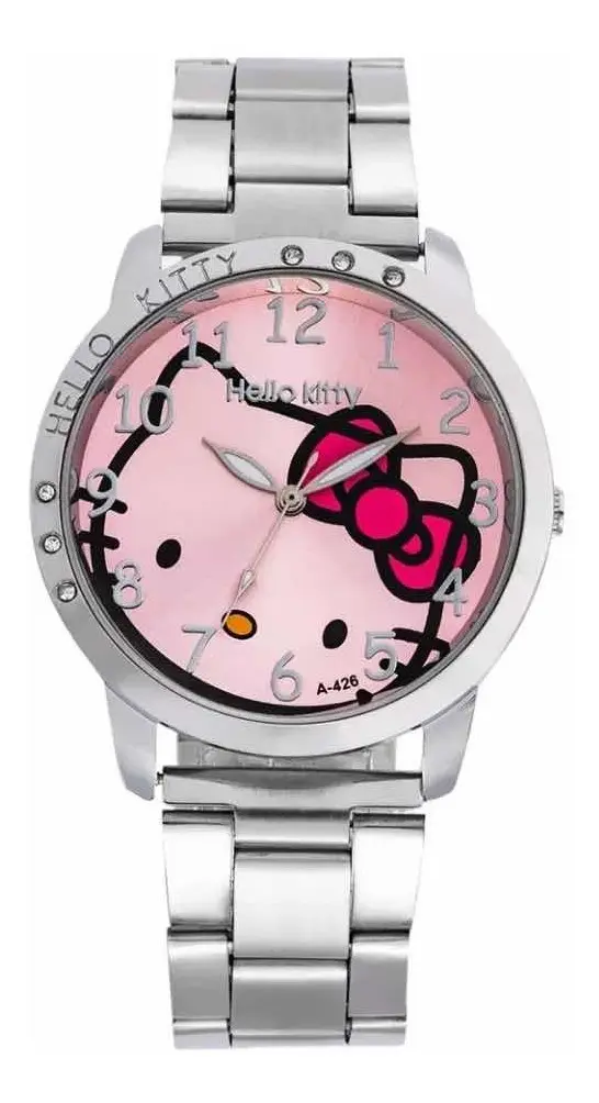 Reloj de Acero Hello Kitty Adulto