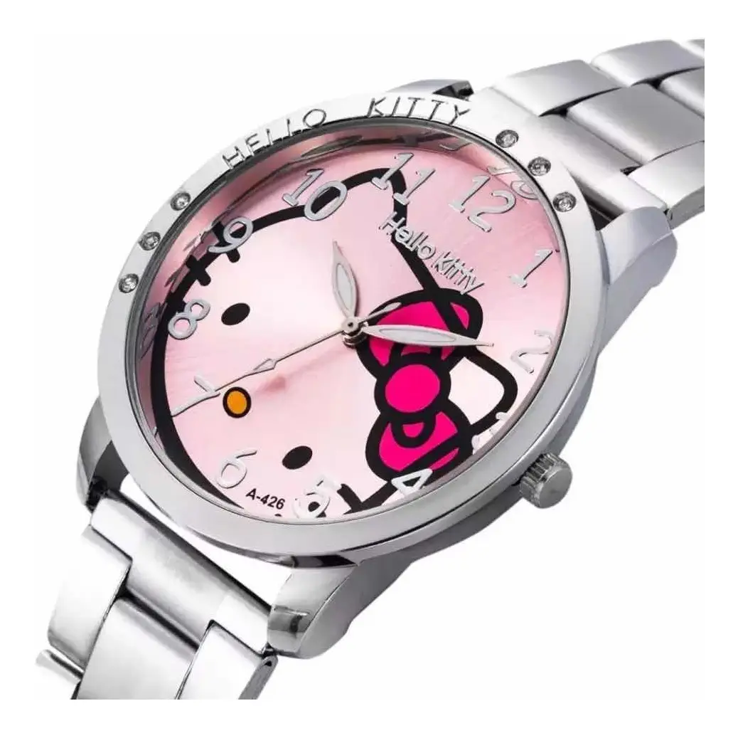Reloj de Acero Hello Kitty Adulto