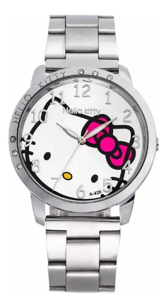 Reloj de Acero Hello Kitty Adulto