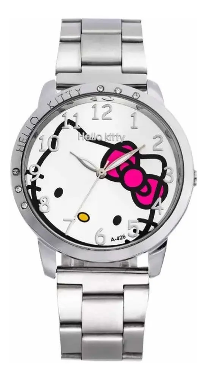 Reloj de Acero Hello Kitty Adulto
