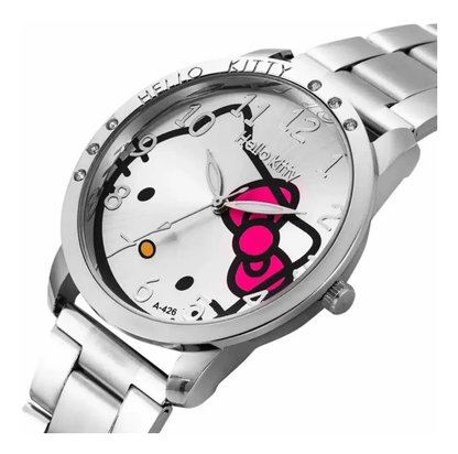 Reloj de Acero Hello Kitty Adulto
