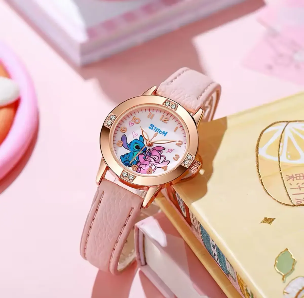 Reloj Importado Stitch Para Jovencitas