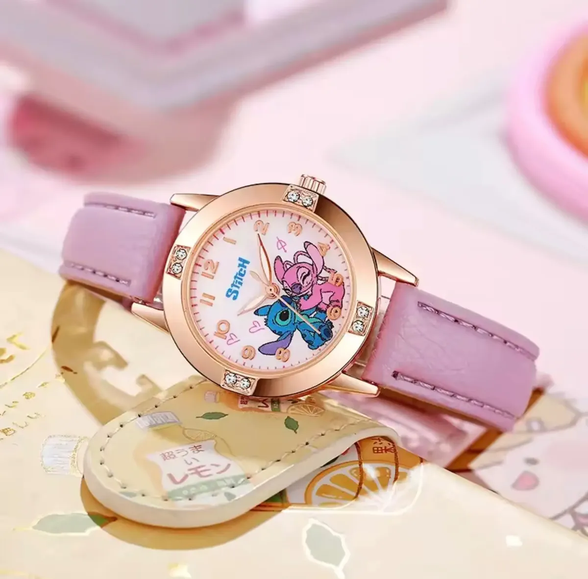 Reloj Importado Stitch Para Jovencitas