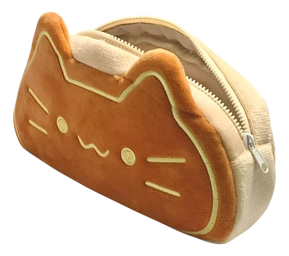 Estuche Escolar Pusheen Felpa 2 Compartimentos